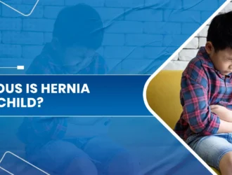 Hernia in a child