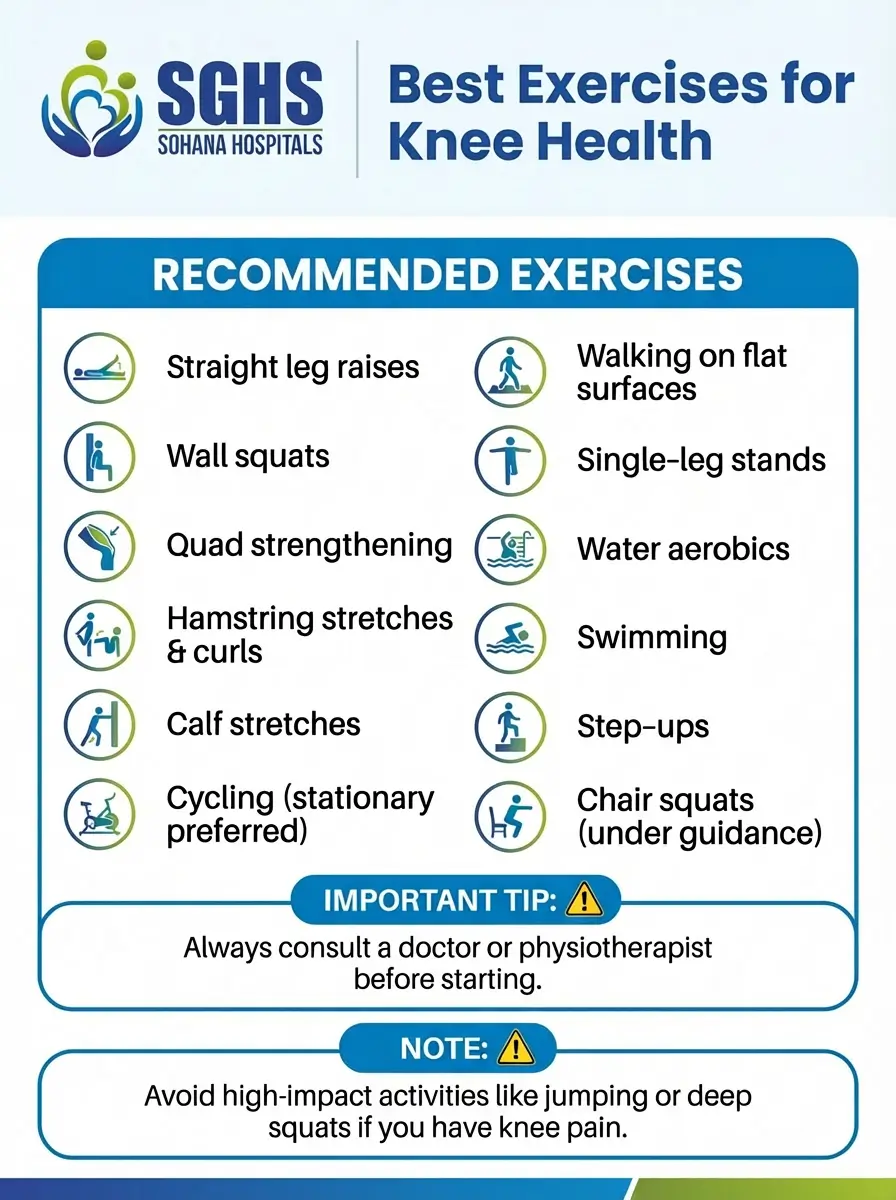 Best Exercises for Knee Health