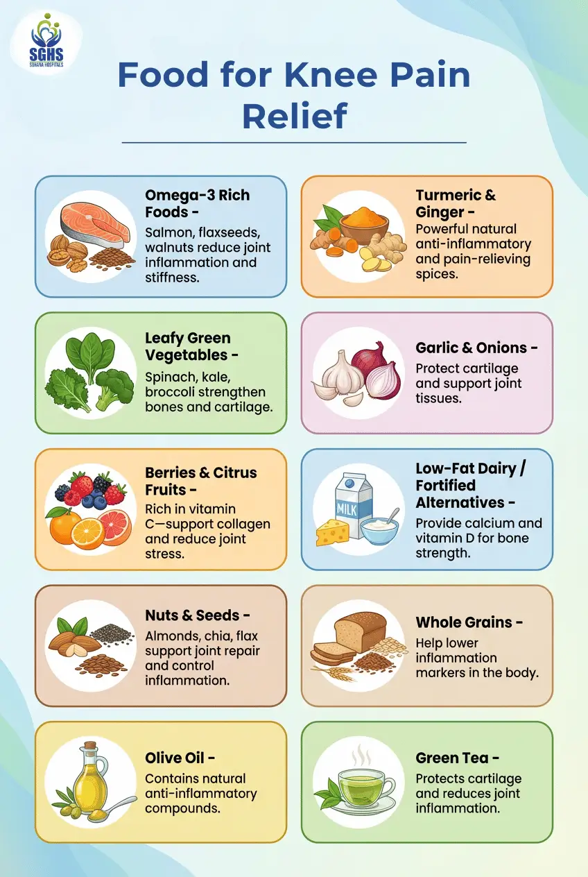 Food for Knee Pain Relief