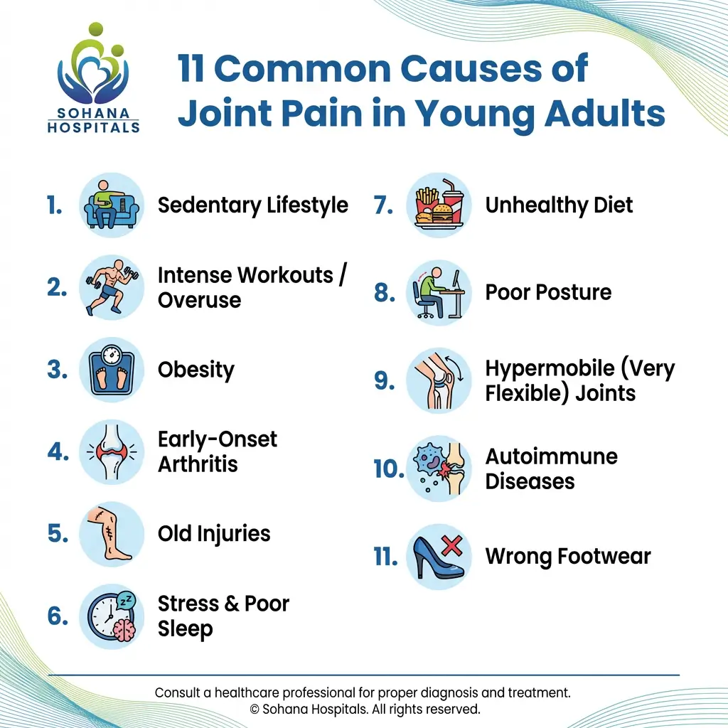 Common Causes of Joint Pain in Young Adults