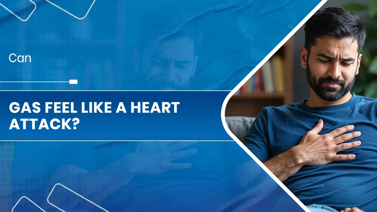 Can Gas feel like a Heart Attack.