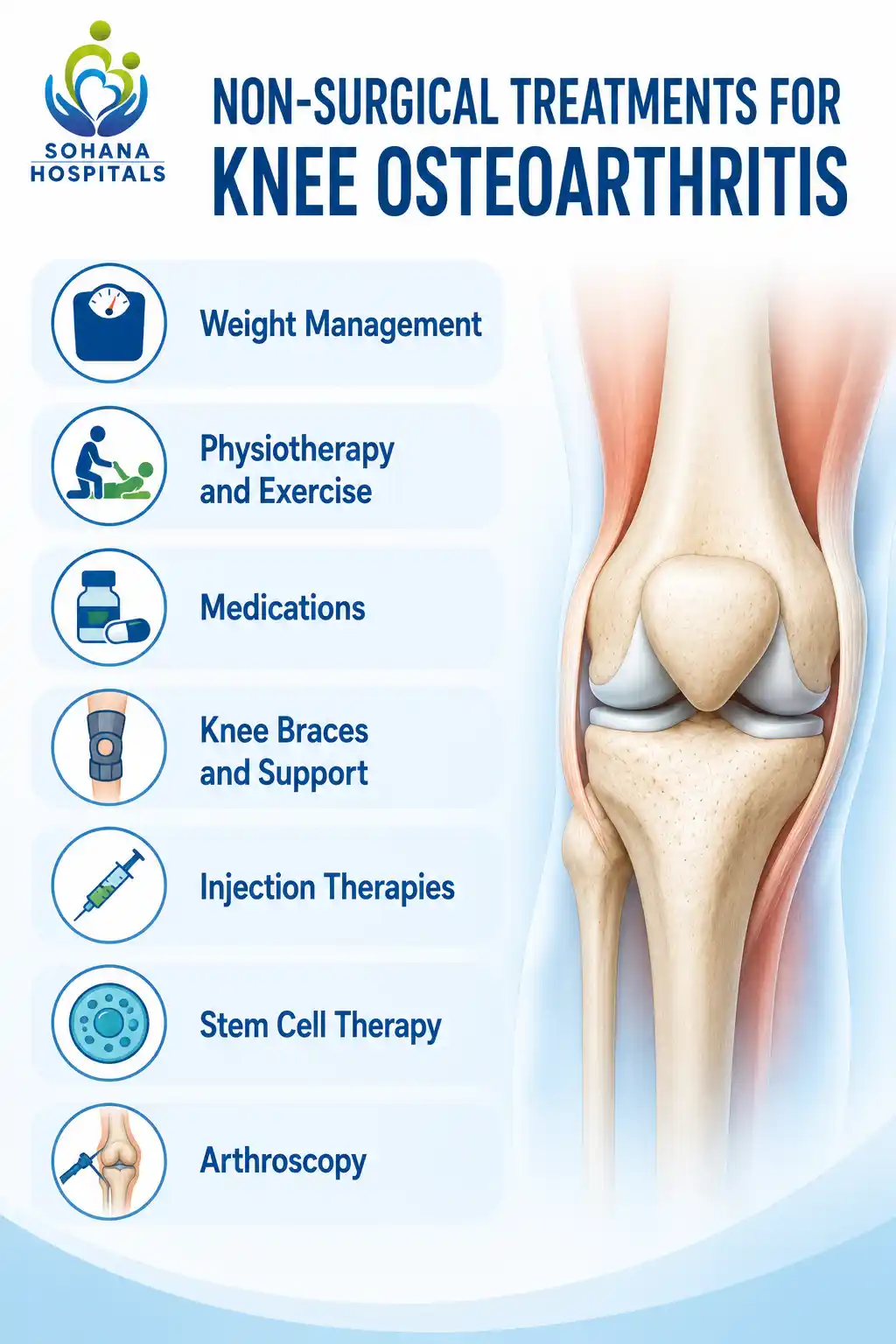 Non-Surgical Treatments for Knee Osteoarthritis