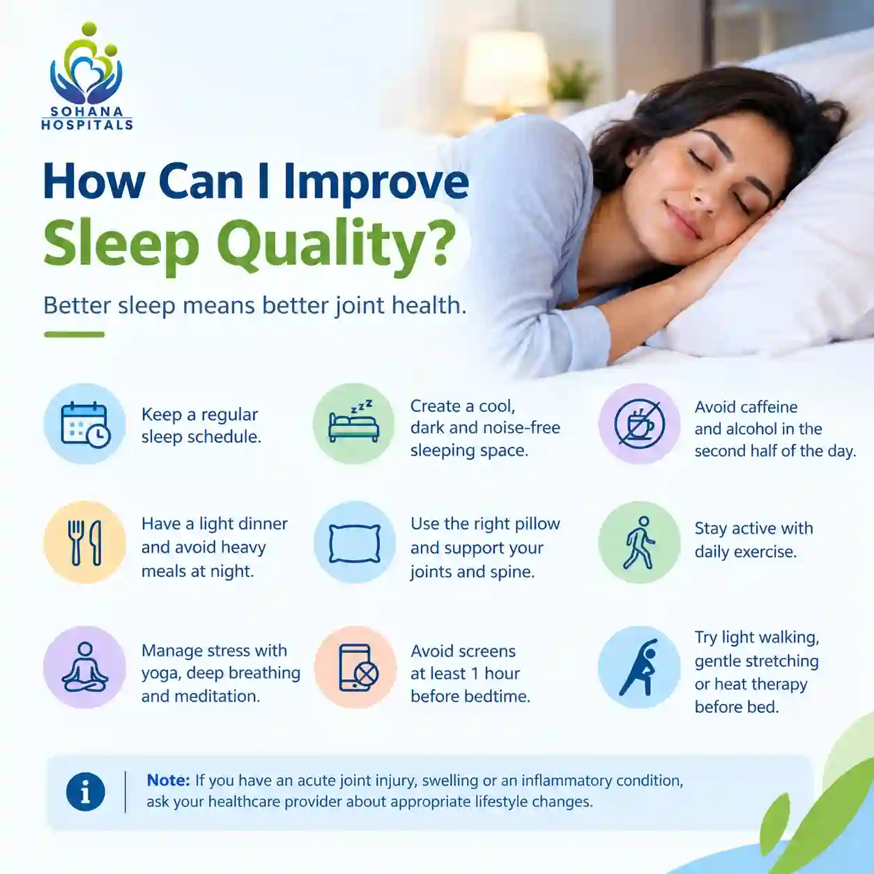 tips to improve sleep quality
